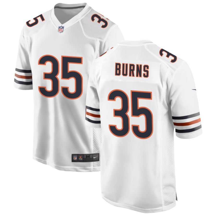 Major Burns Chicago Bears 2025 Game Jersey - White