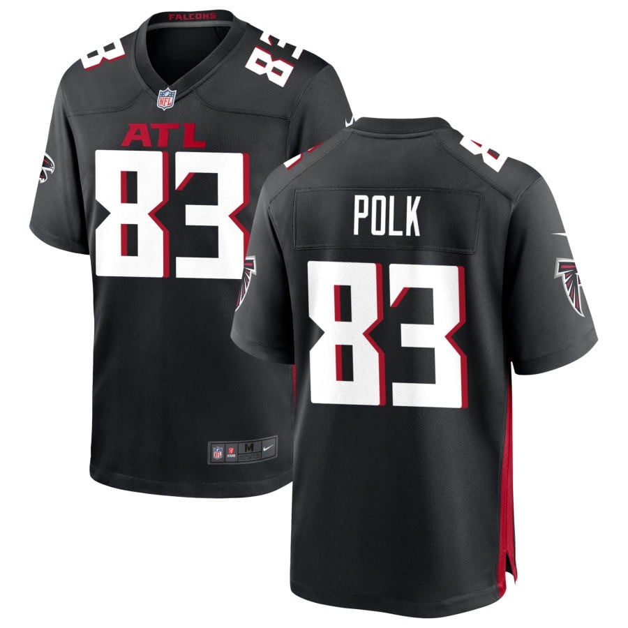 Makai Polk Atlanta Falcons 2025 Game Jersey - Black