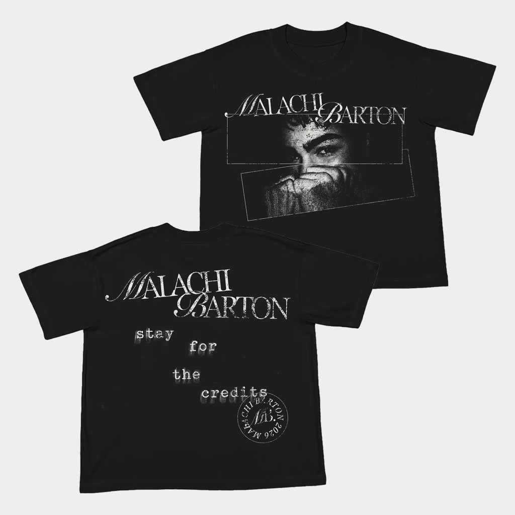 Malachi Barton Merch Stay For The Credits 2026 SFTC Photo T-Shirt Presents For Music Lovers