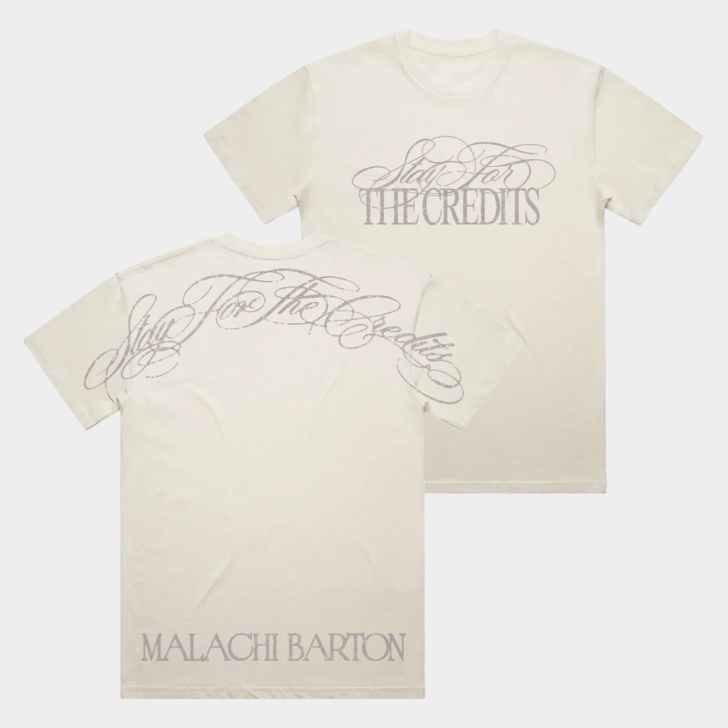 Malachi Barton Merch Stay For The Credits 2026 SFTC T-Shirt Music Gifts For Music Lovers