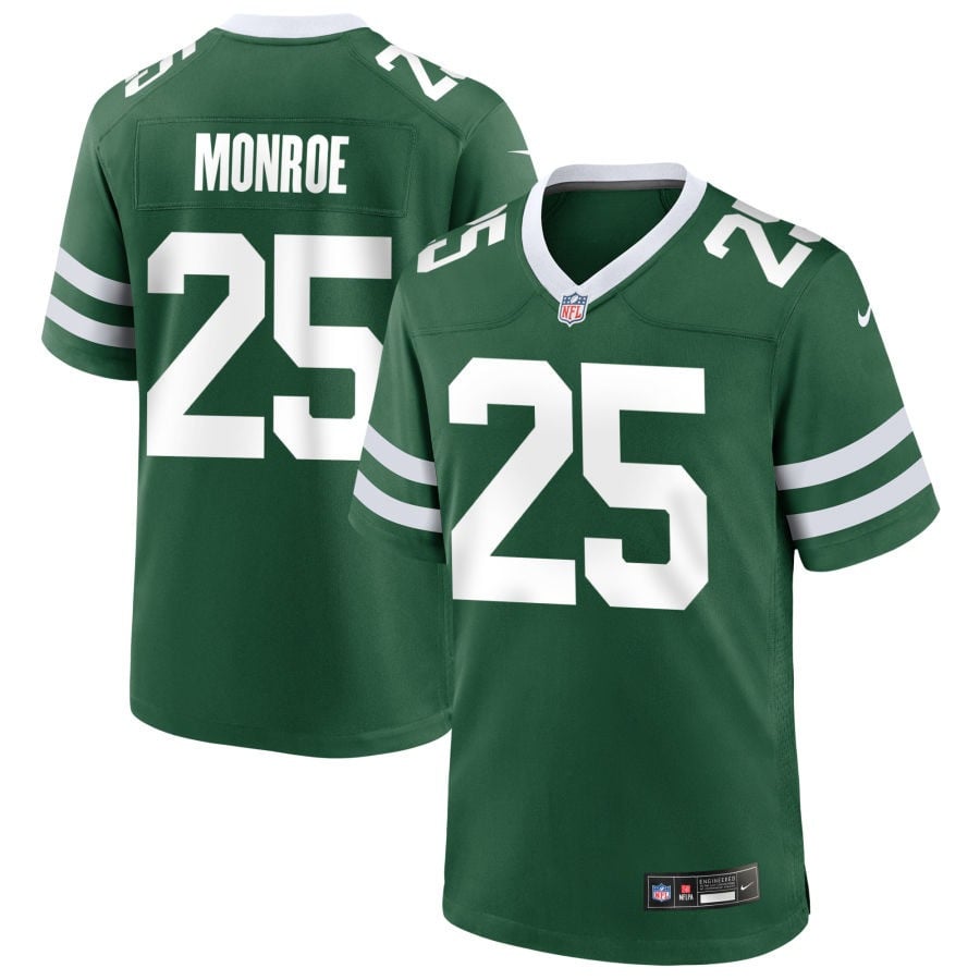 Malachi Moore New York Jets 2025 Game Jersey - Legacy Green