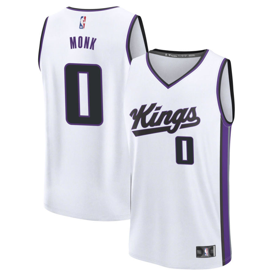 Malik Monk Sacramento Kings 2025 Fast Break Association Edition Jersey - White