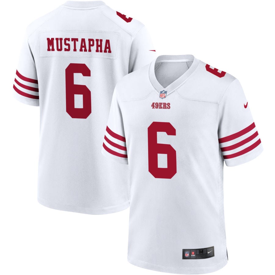 Malik Mustapha San Francisco 49ers 2025 Game Player Jersey - White