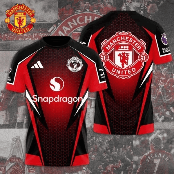 Manchester United T-Shirt The Red Devils Shirt MUFC Merch Best Gifts For Soccer Fans