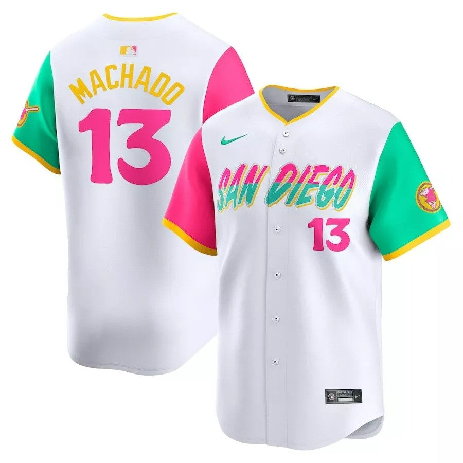 Manny Machado San Diego Padres 2025 City Connect Limited Jersey - White