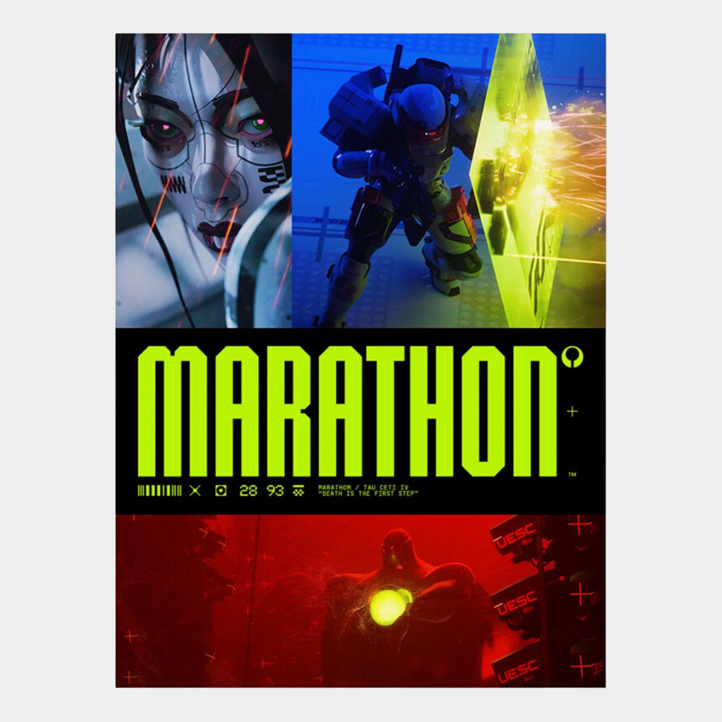 Marathon Merch 2026 Marathon Game Promo Poster Wall Art Decor Bungie Merch Gifts For Him