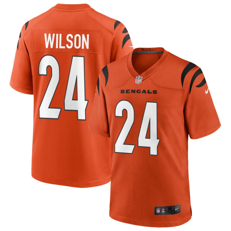Marco Wilson Cincinnati Bengals 2025 Alternate Game Jersey - Orange
