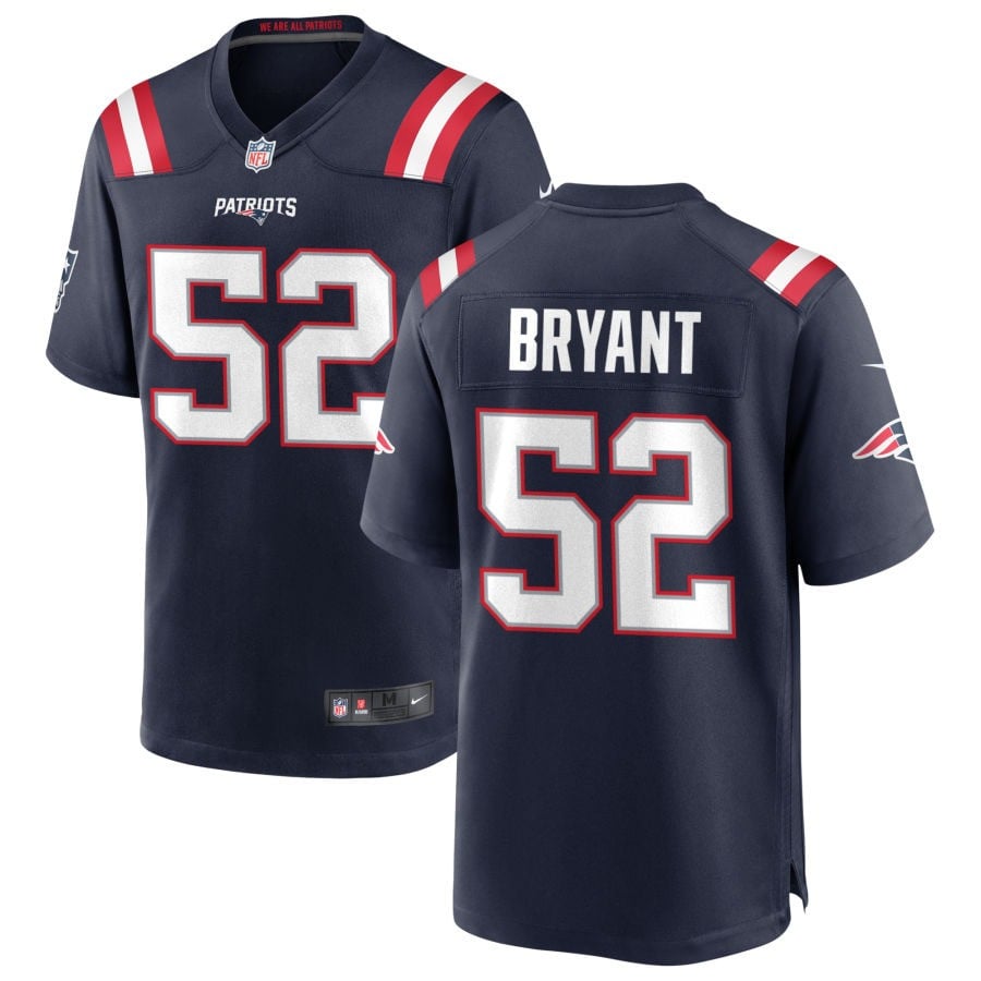 Marcus Bryant New England Patriots 2025 Game Jersey - Navy