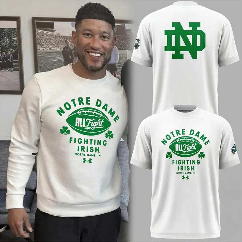 Marcus Freeman Notre Dame Fighting Irish Uniform 2026 T-Shirt Marcus Merch Football Fan Gifts