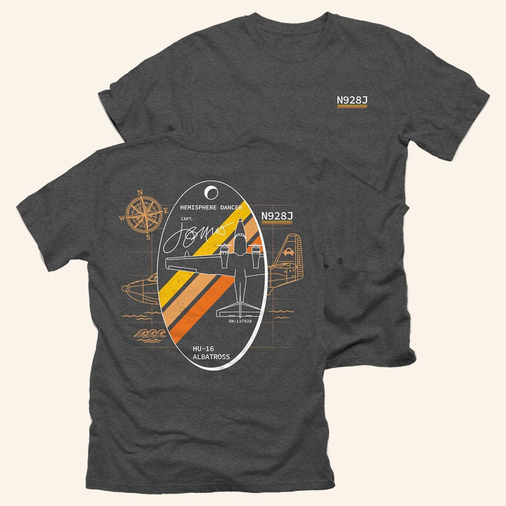 Margaritaville Merch Hemisphere Dancer Plane Tag T-Shirt Margaritaville Shirt Gifts For Brother