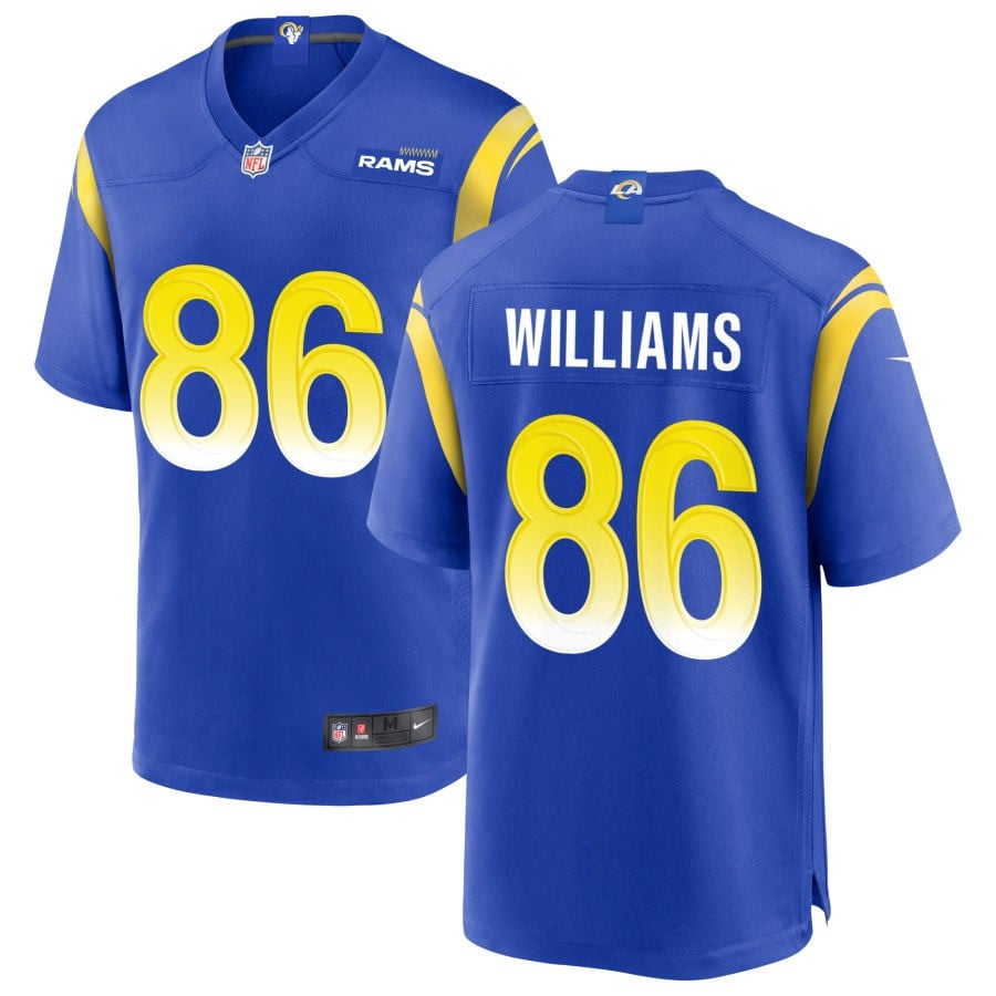 Mario Williams Los Angeles Rams 2025 Game Jersey - Royal