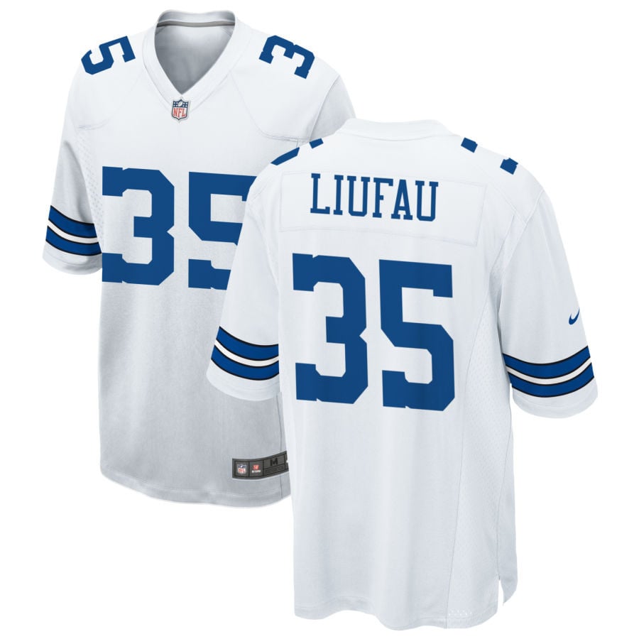 Marist Liufau Dallas Cowboys 2025 Game Jersey - White
