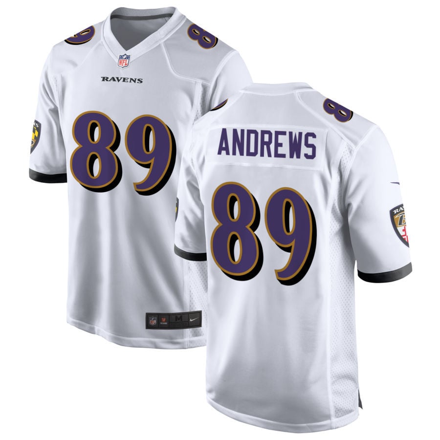 Mark Andrews Baltimore Ravens 2025 Game Jersey - White