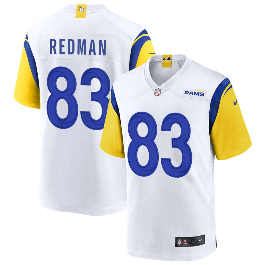 Mark Redman Los Angeles Rams 2025 Alternate Jersey - White