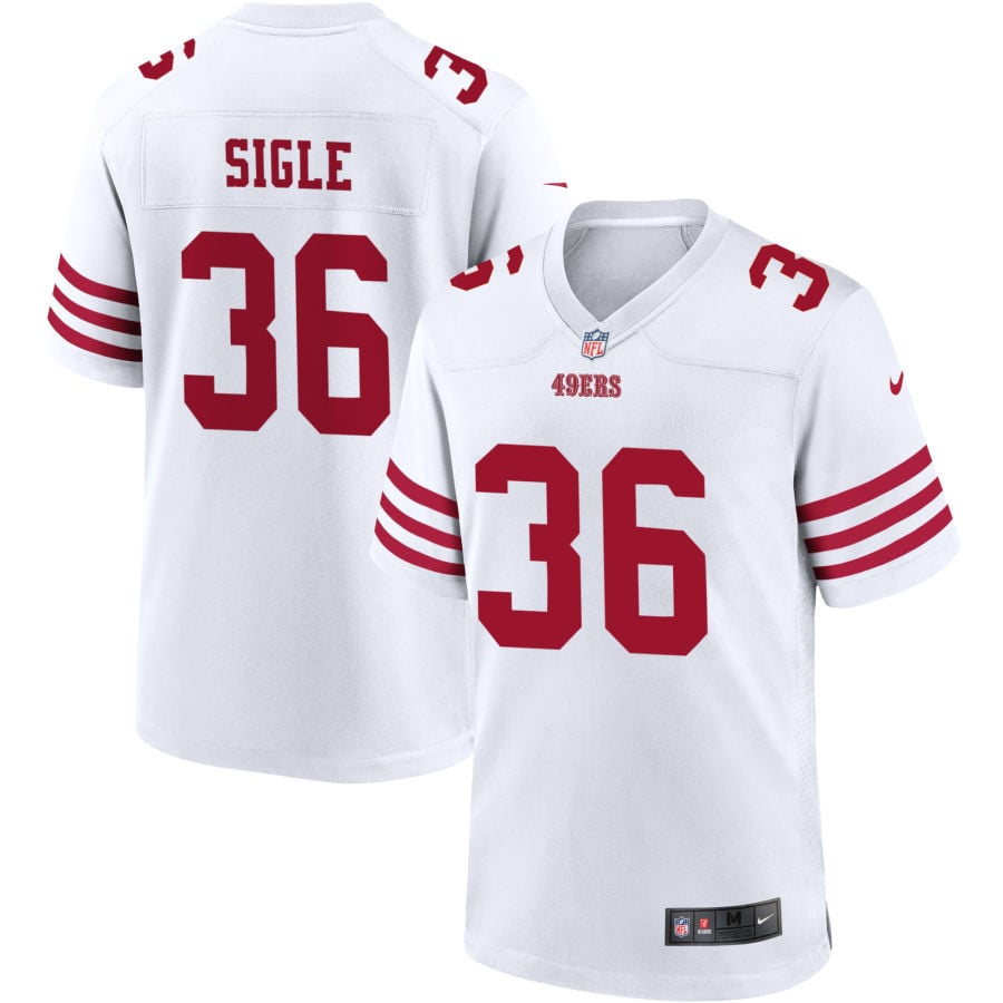 Marques Sigle San Francisco 49ers 2025 Game Player Jersey - White