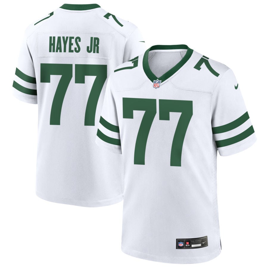 Marquis Hayes Jr New York Jets 2025 Game Jersey - Legacy White