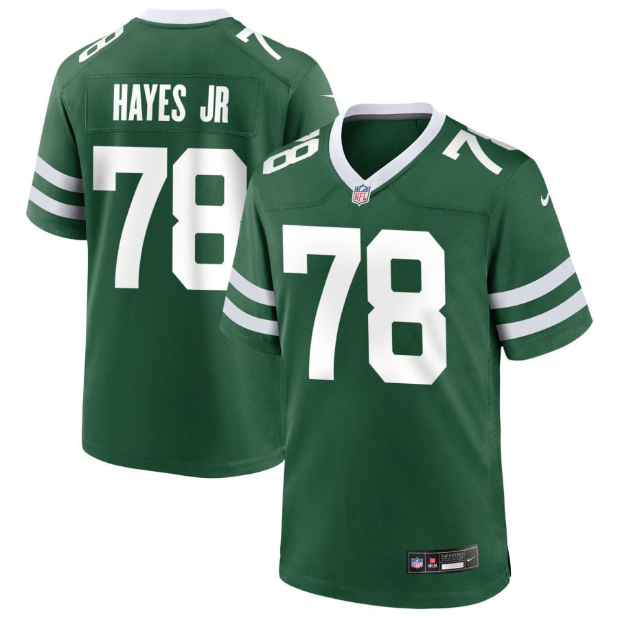 Marquis Hayes Jr. New York Jets 2025 Game Jersey - Legacy Green