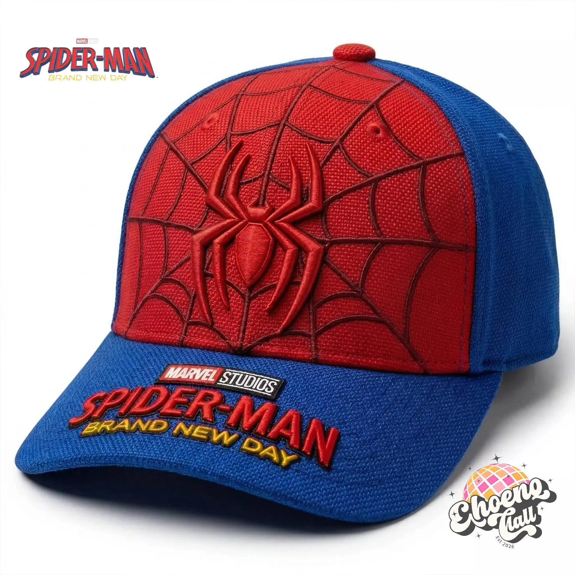 Marvel Studios Spider-Man Brand New Day Hat Embroidered Birthday Gift For Brother