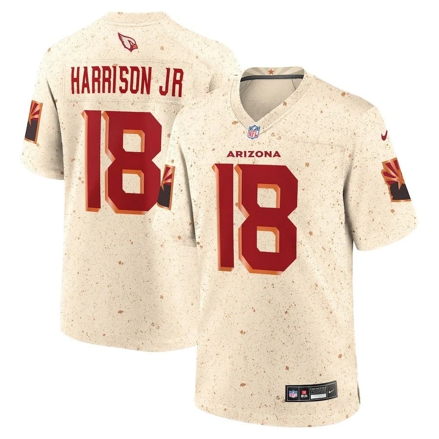 Marvin Harrison Arizona Cardinals 2025 ï¿½ï¿½ï¿½Rivalriesï¿½ï¿½ï¿½ Limited Jersey - Beige