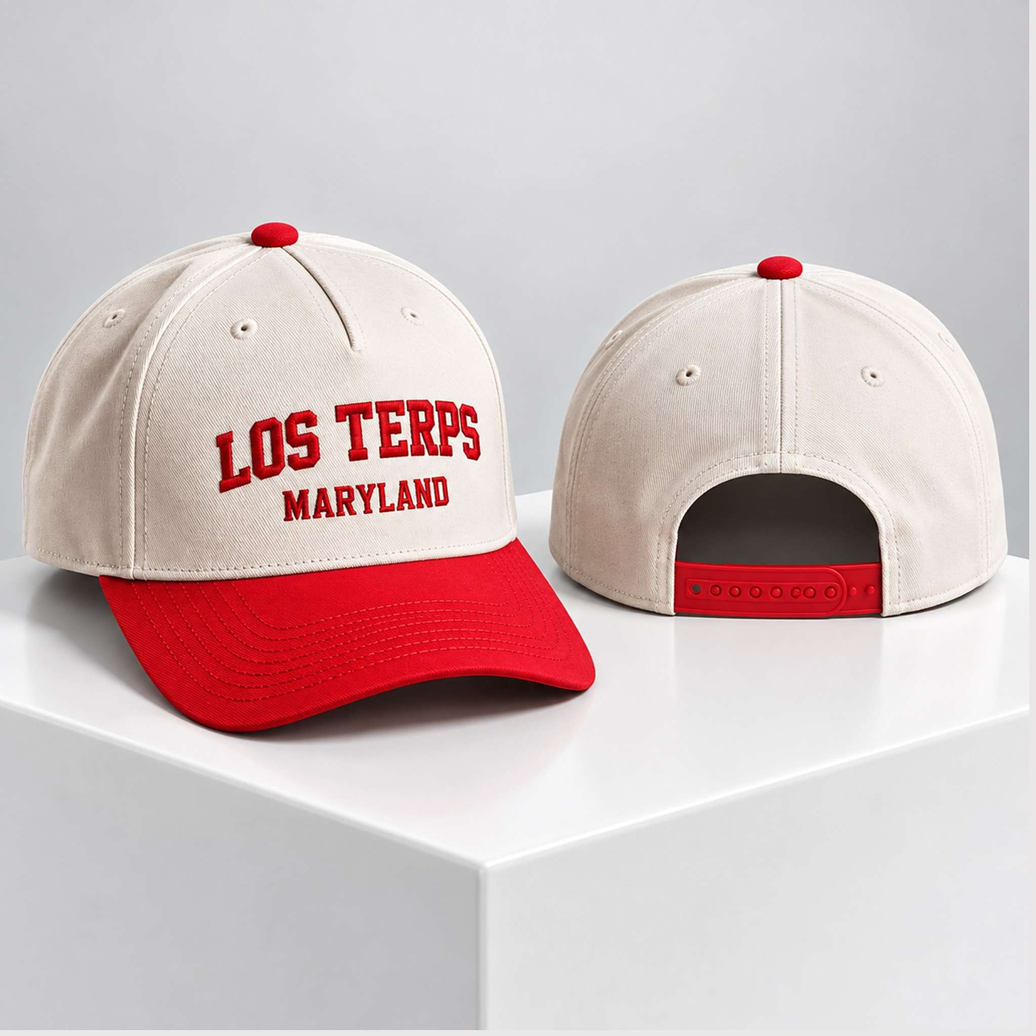 Maryland Terrapins Los Terps 2026 Hat Embroidered Maryland Terrapins Merch Football Fan Gifts