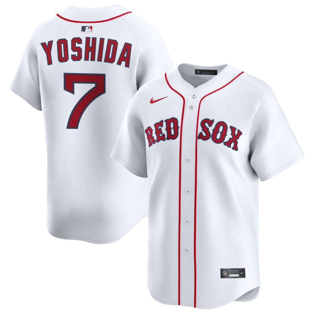 Masataka Yoshida Boston Red Sox 2026 Home Limited Jersey - White