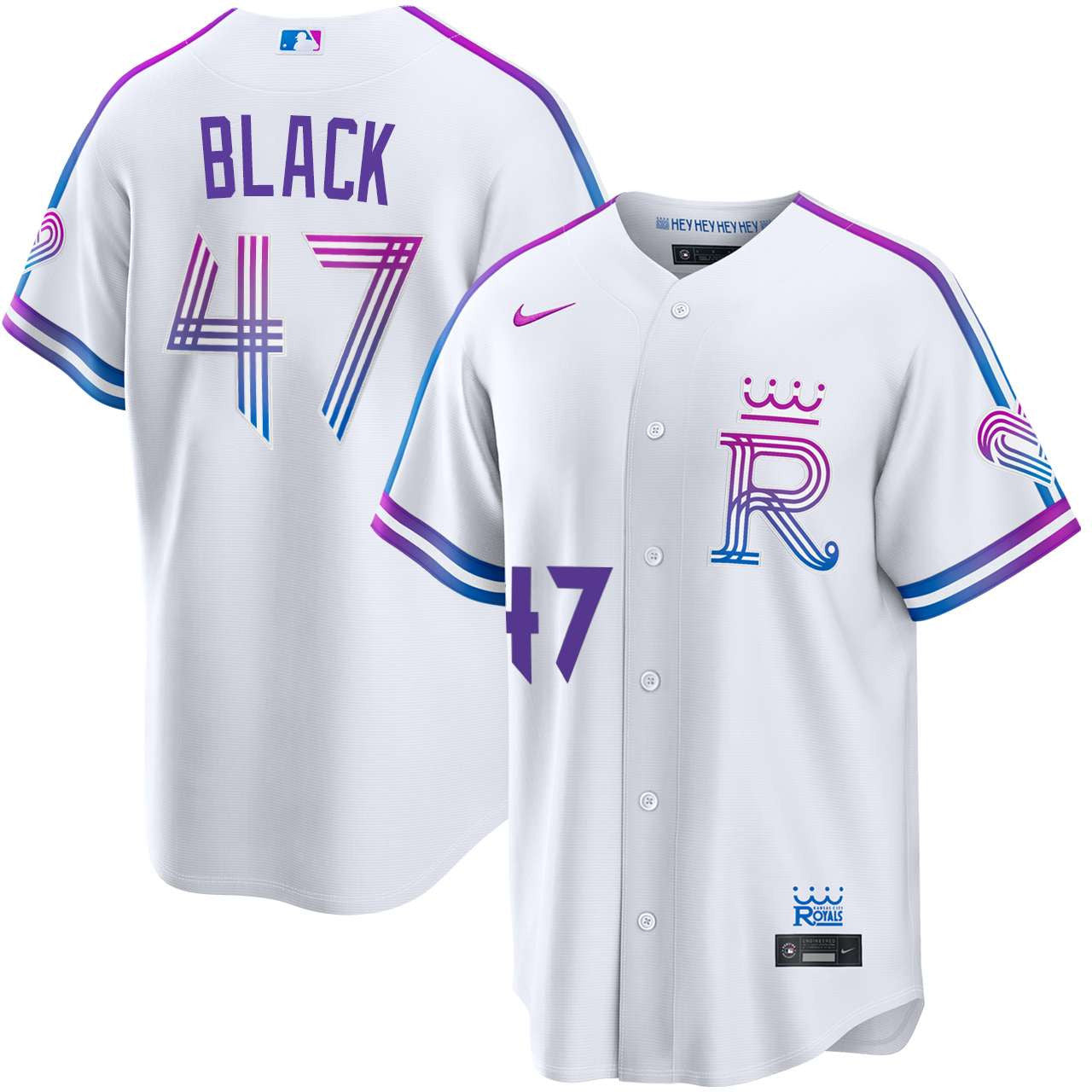 Mason Black Kansas City Royals 2026 City Connect Jersey - White