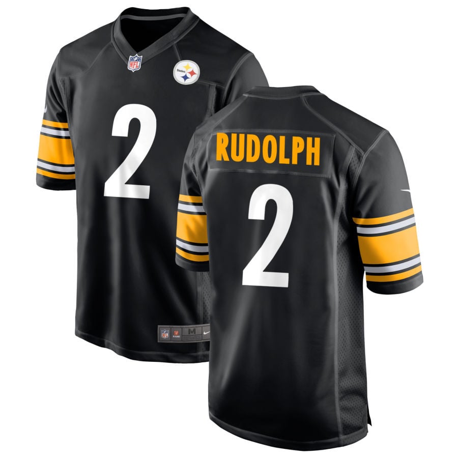 Mason Rudolph Pittsburgh Steelers 2025 Game Jersey - Black