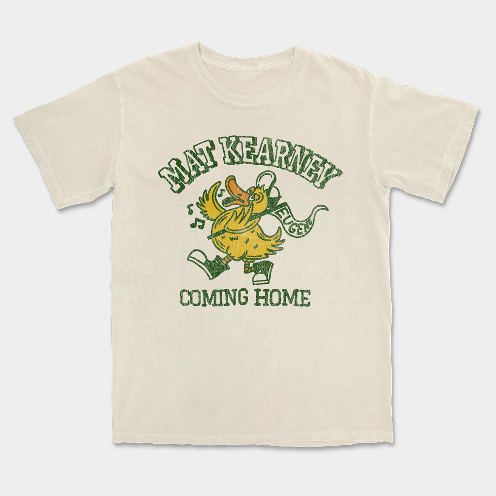Mat Kearney Merch 2026 Coming Home Duck T-Shirt Birthday Presents For Dad
