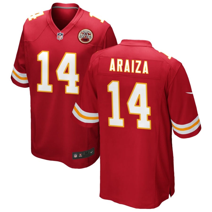 Matt Araiza Kansas City Chiefs 2025 Game Jersey - Red
