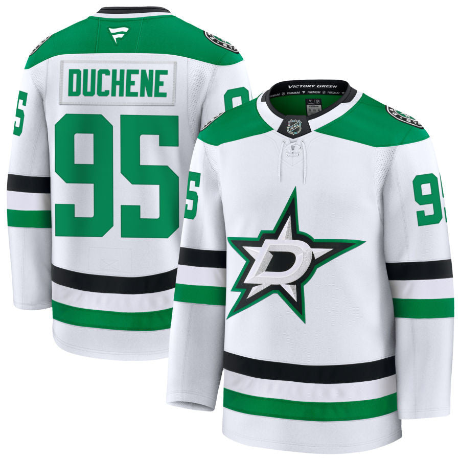 Matt Duchene Dallas Stars 2025 Away Premium Jersey - White 1 Matt Duchene Dallas Stars 2025 Away Premium Jersey - White
