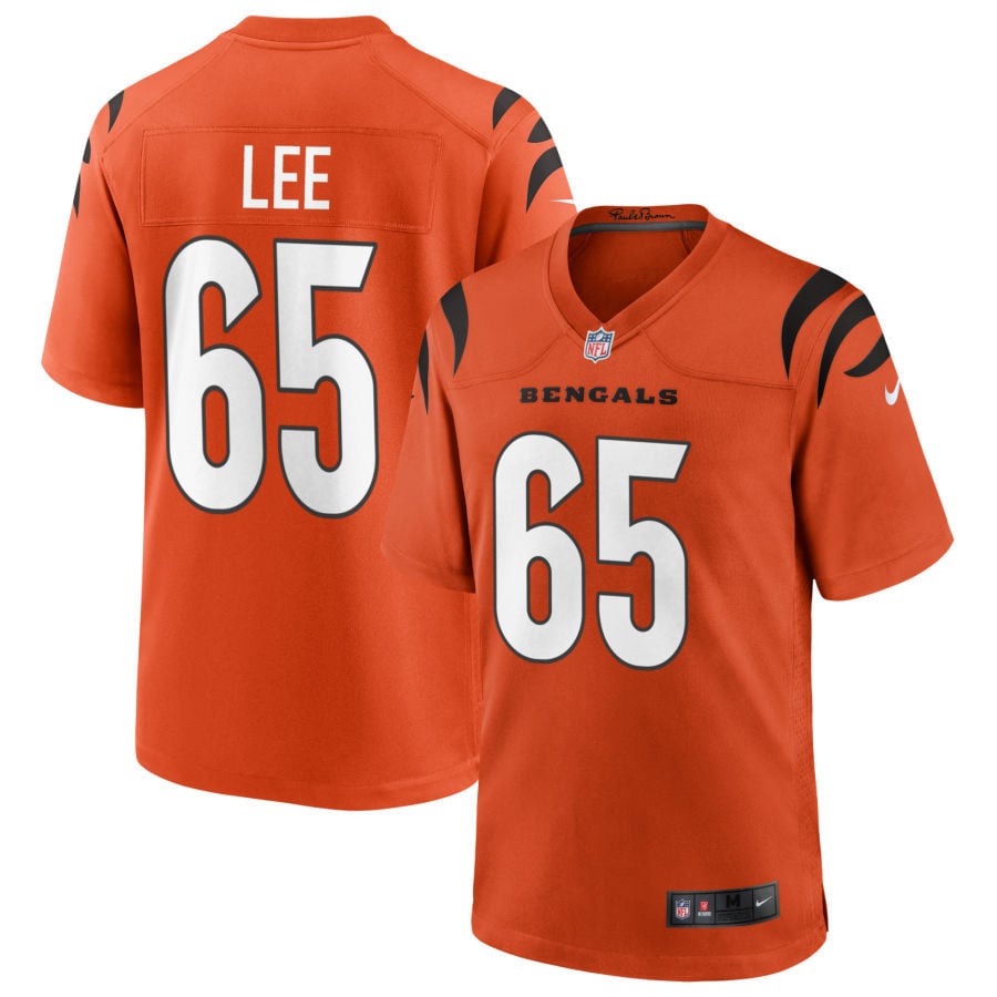 Matt Lee Cincinnati Bengals 2025 Alternate Game Jersey - Orange
