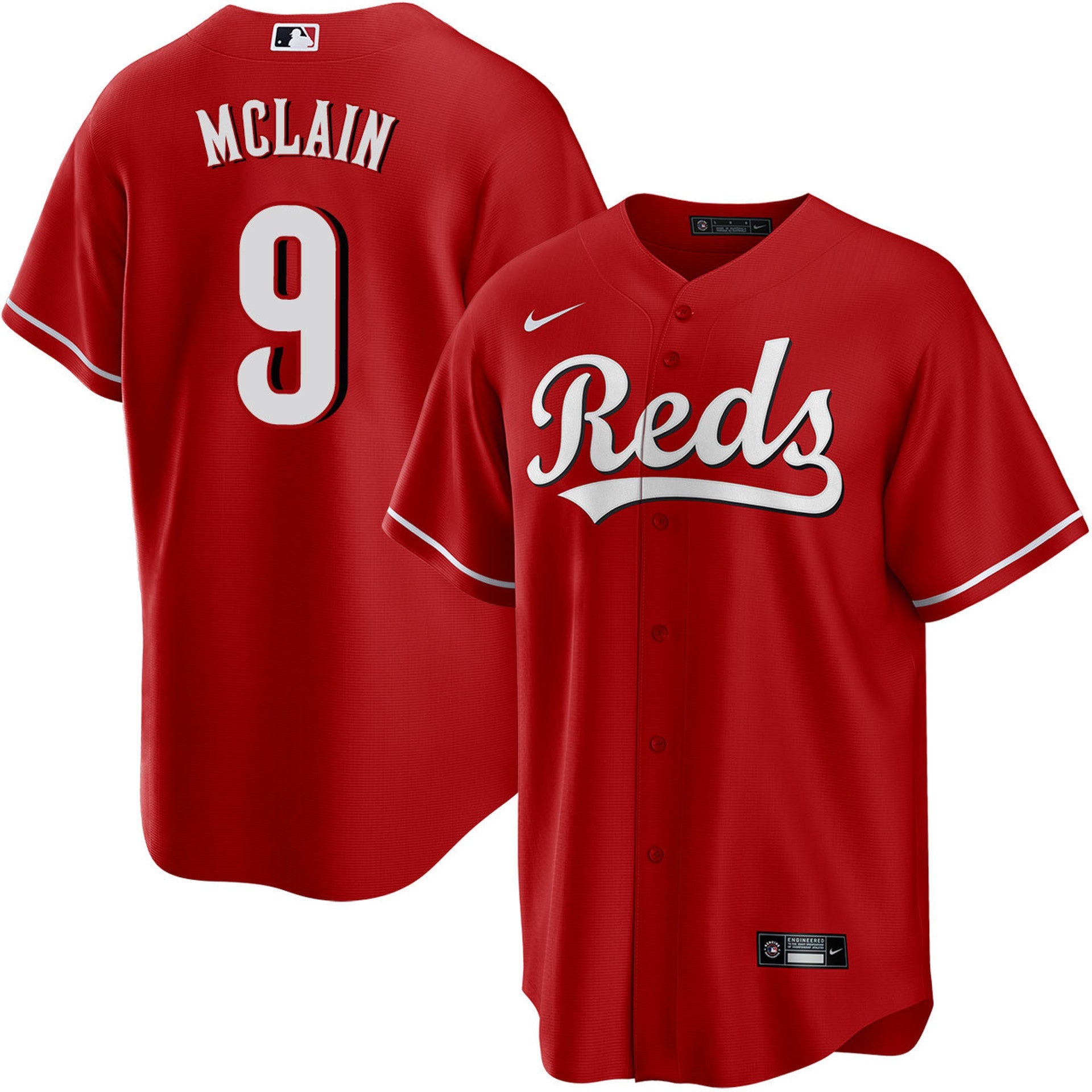 Matt McLain Cincinnati Reds 2025 Alternate Jersey - Red