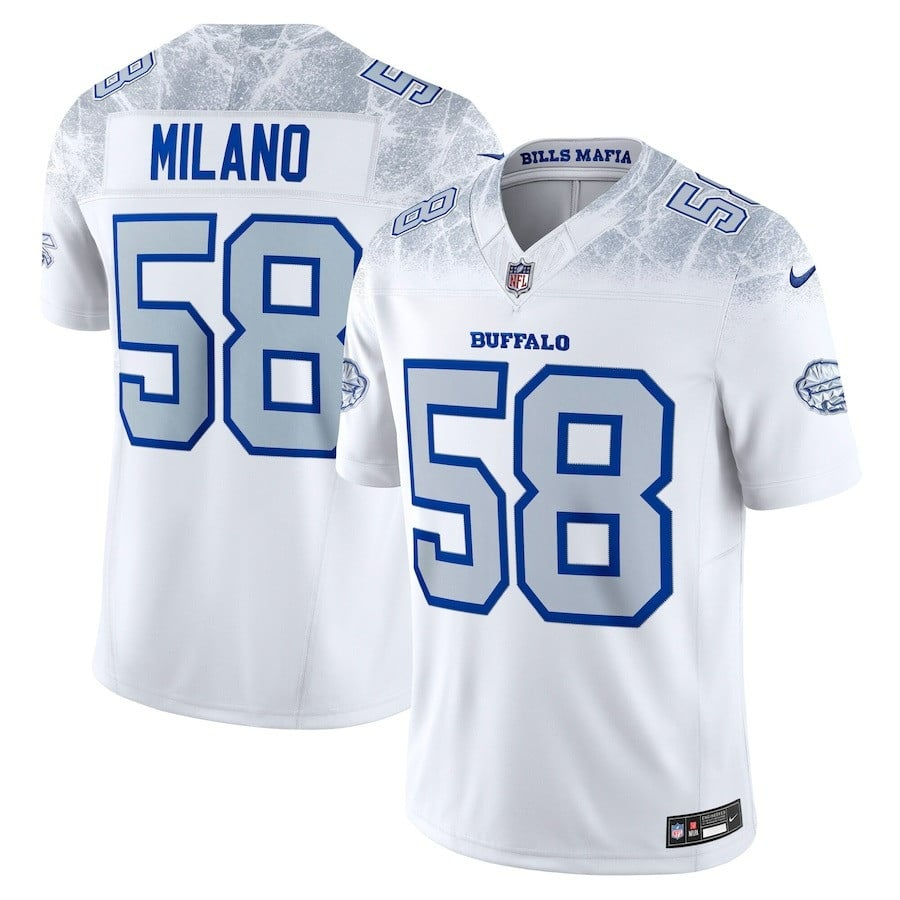 Matt Milano Buffalo Bills 2025 Rivalries Limited Jersey - White