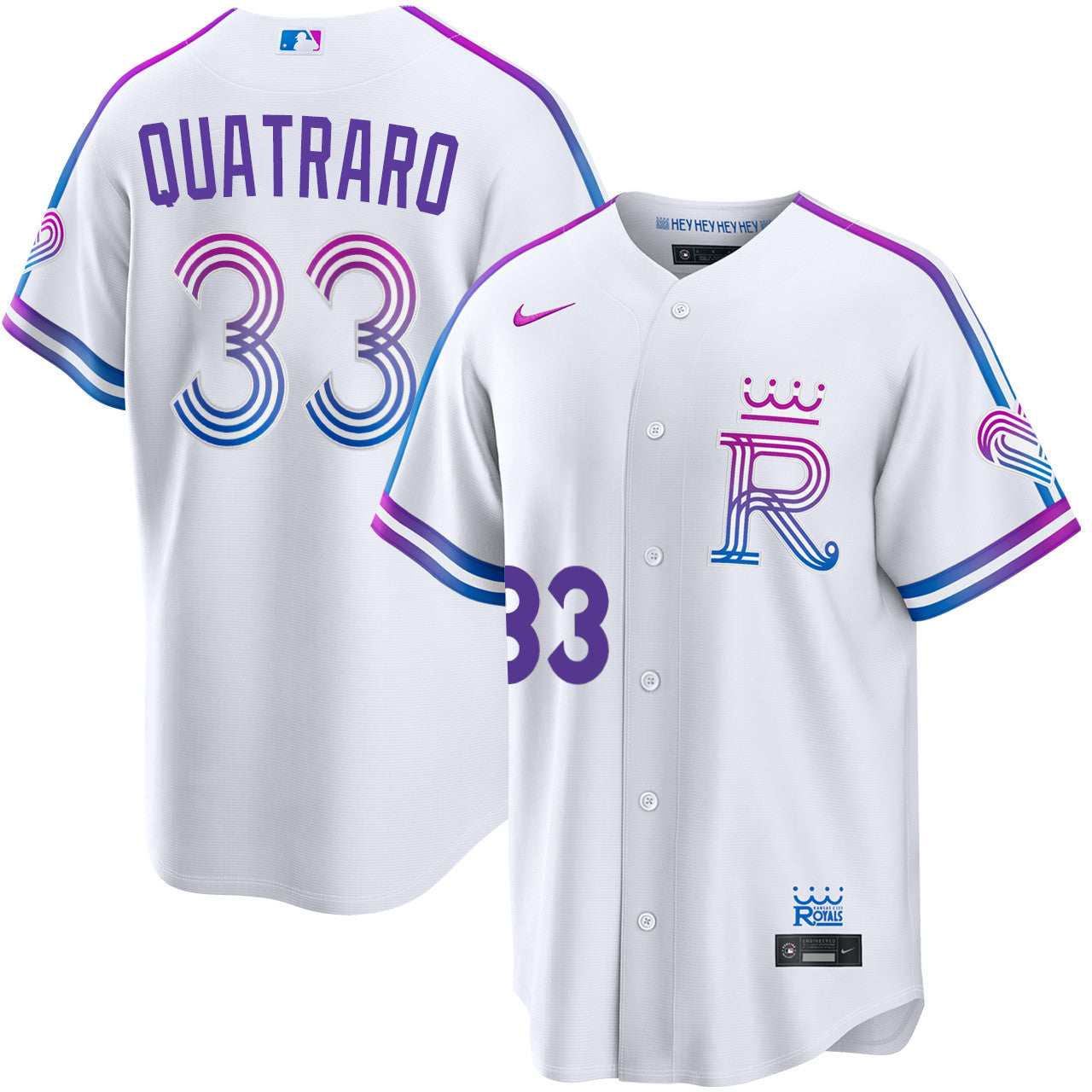 Matt Quatraro Kansas City Royals 2026 City Connect Jersey - White