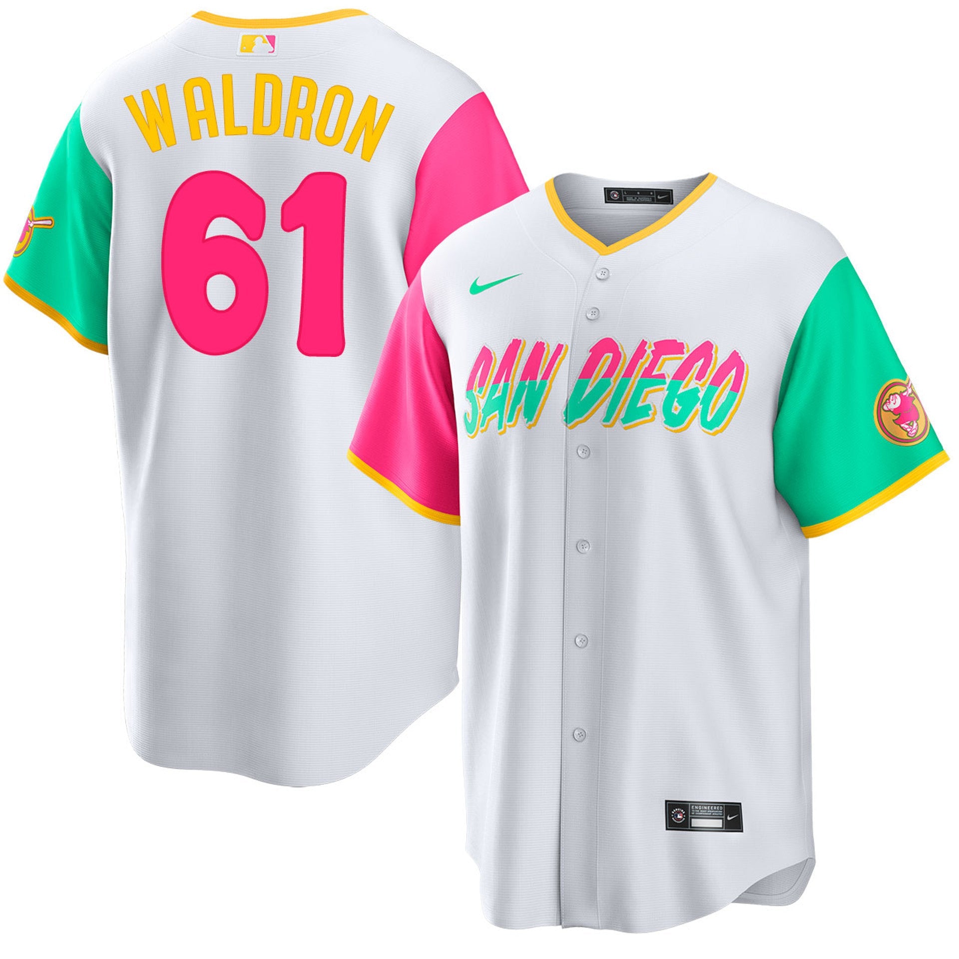 Matt Waldron San Diego Padres 2025 City Connect Limited Jersey - White