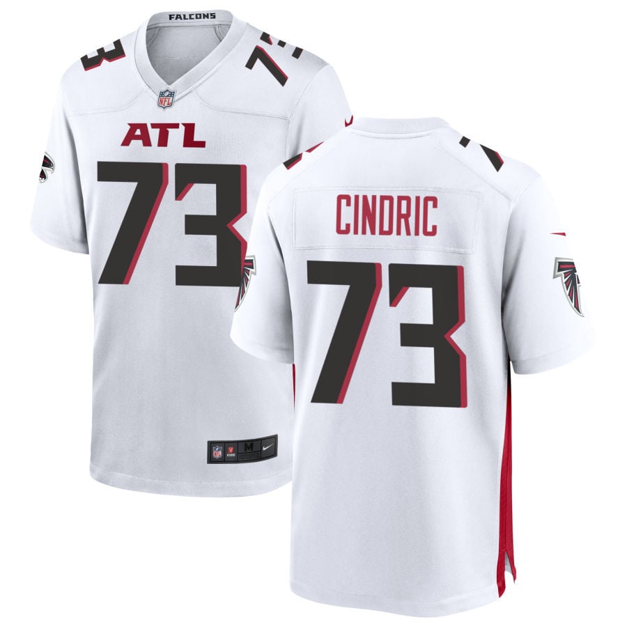 Matthew Cindric Atlanta Falcons 2025 Game Jersey - White