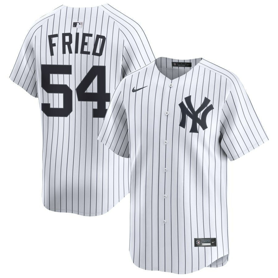 Max Fried New York Yankees 2025 Home Limited Player Jersey - White