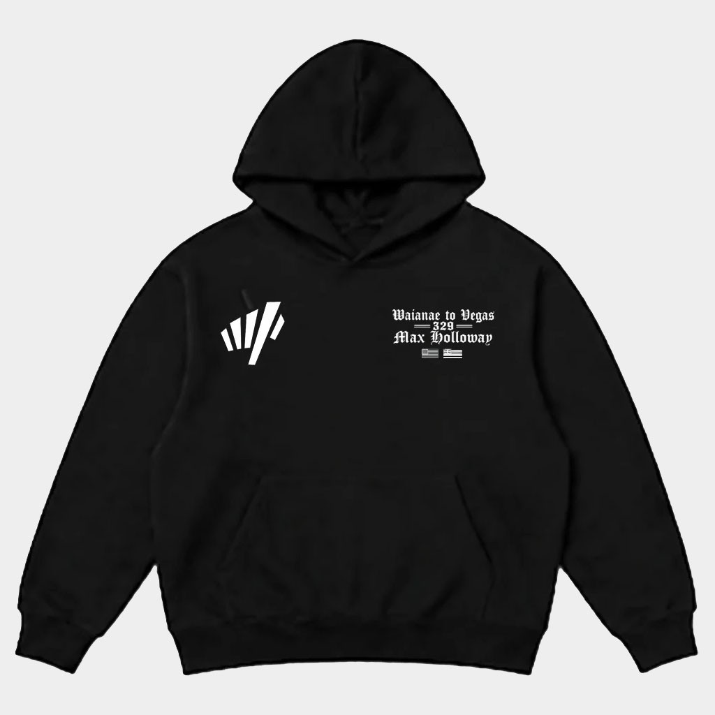 Max Holloway Merch 2026 Waianae To Vegas Hoodie UFC 329 Merch Best Gift For Fans