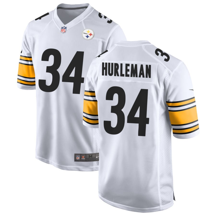 Max Hurleman Pittsburgh Steelers 2025 Game Jersey - White