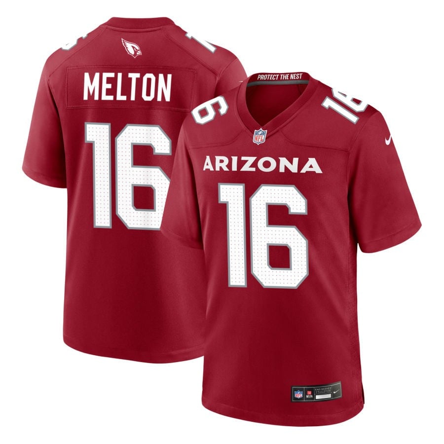 Max Melton Arizona Cardinals 2025 Game Jersey - Cardinal