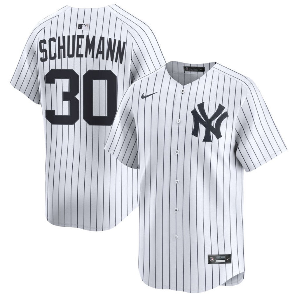 Max Schuemann New York Yankees 2026 Home Limited Jersey - White