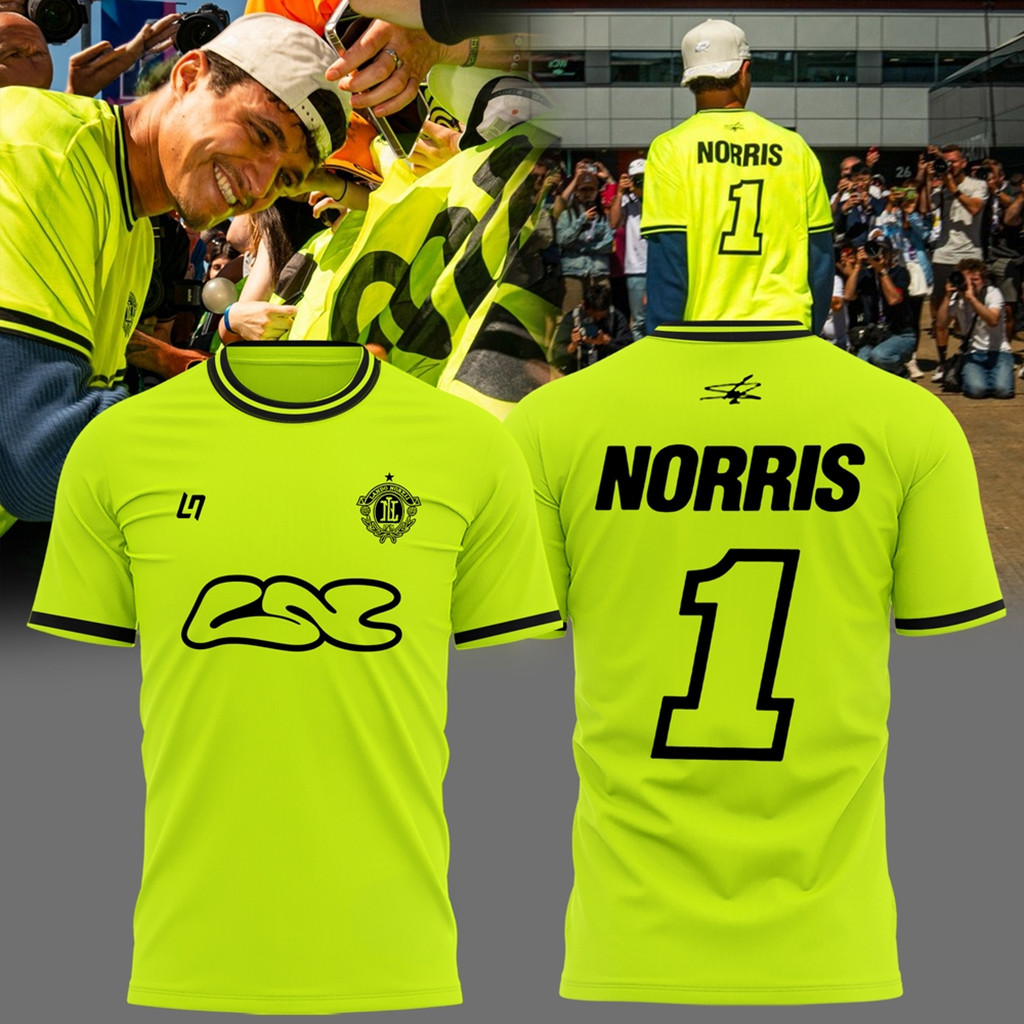 McLaren Formula 1 Team X #1 Lando Norris T-Shirt Best Gift For Racing Fans