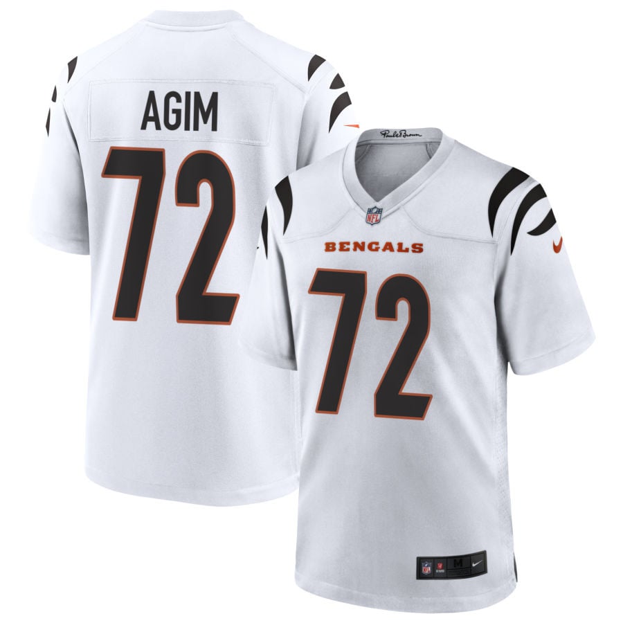 McTelvin Agim Cincinnati Bengals 2025 Game Jersey - White