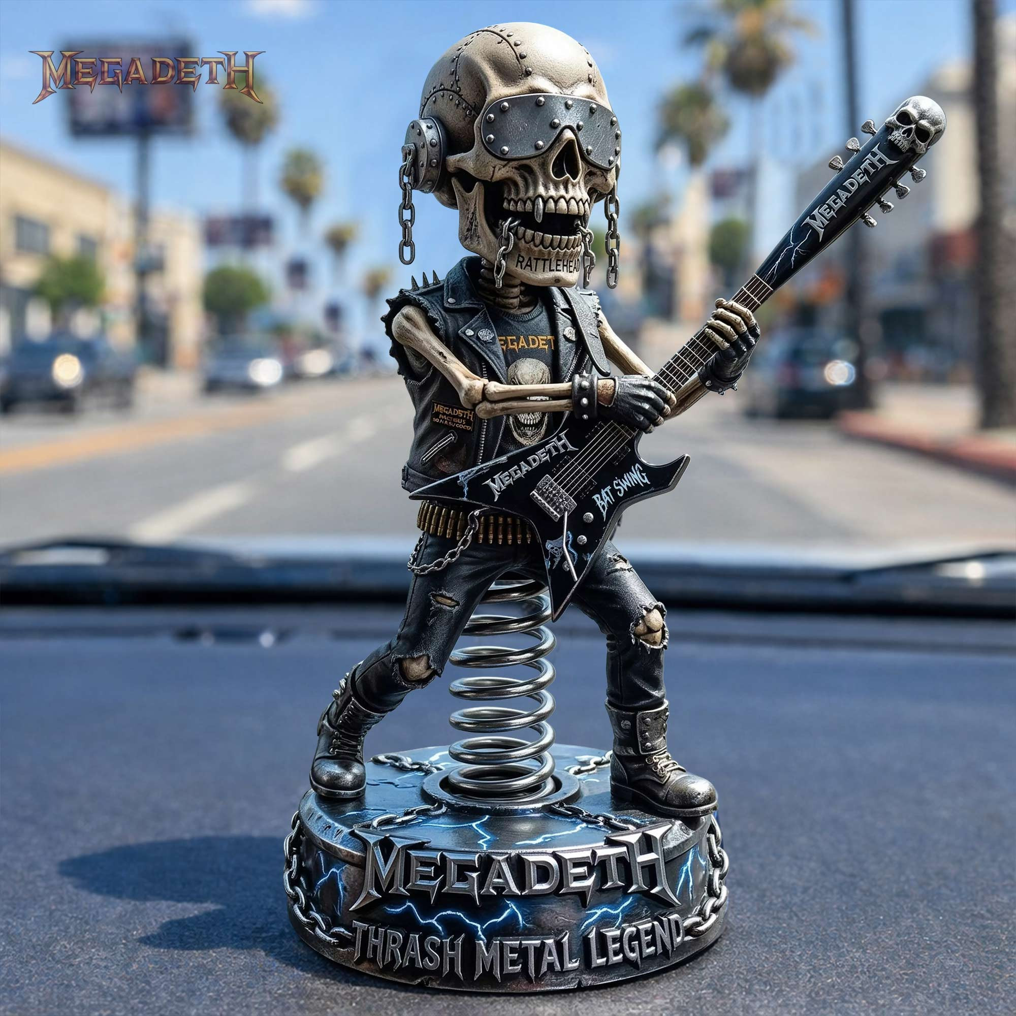 Megadeth Thrash Metal Legend 3D Acrylic Plaque Megadeth Merch Thrash Metal Fan Gift Decor
