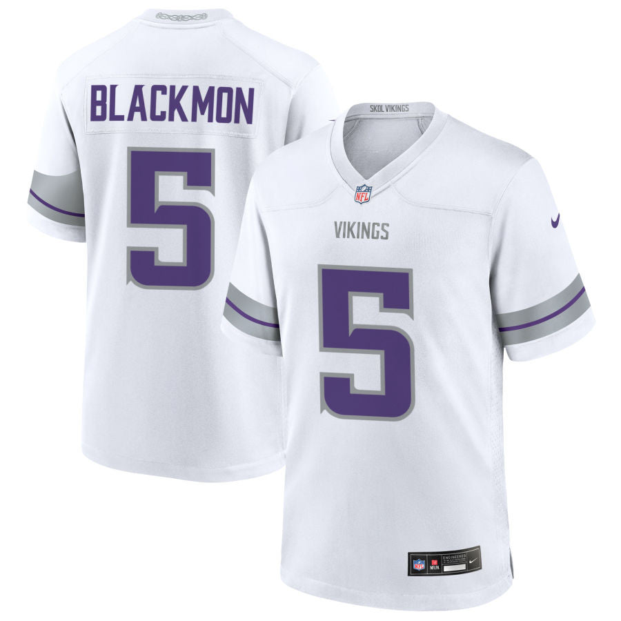 Mekhi Blackmon Minnesota Vikings 2025 Alternate Game Jersey - White