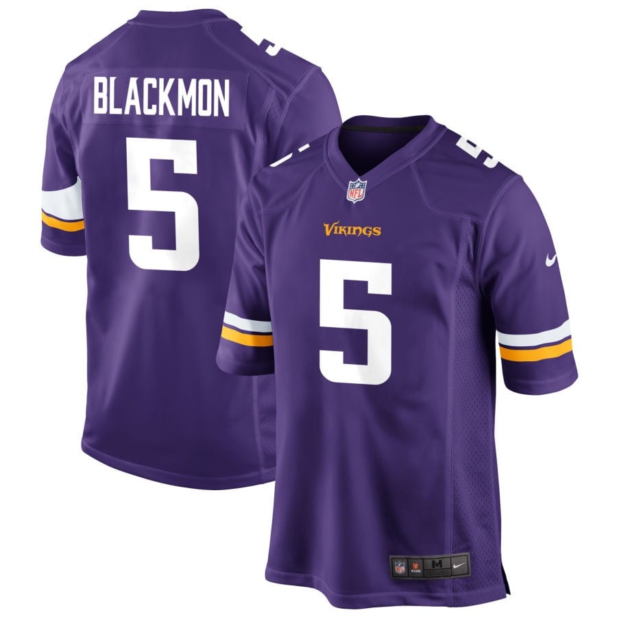 Mekhi Blackmon Minnesota Vikings 2025 Game Jersey - Purple