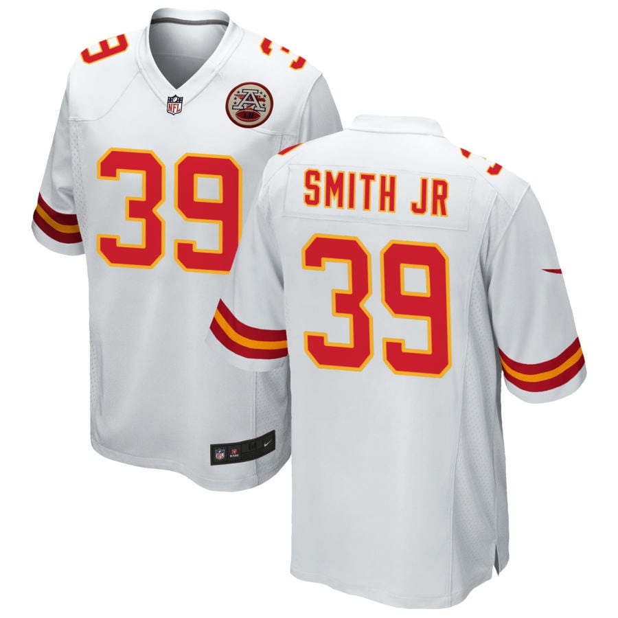 Melvin Smith Jr Kansas City Chiefs 2025 Game Jersey - White