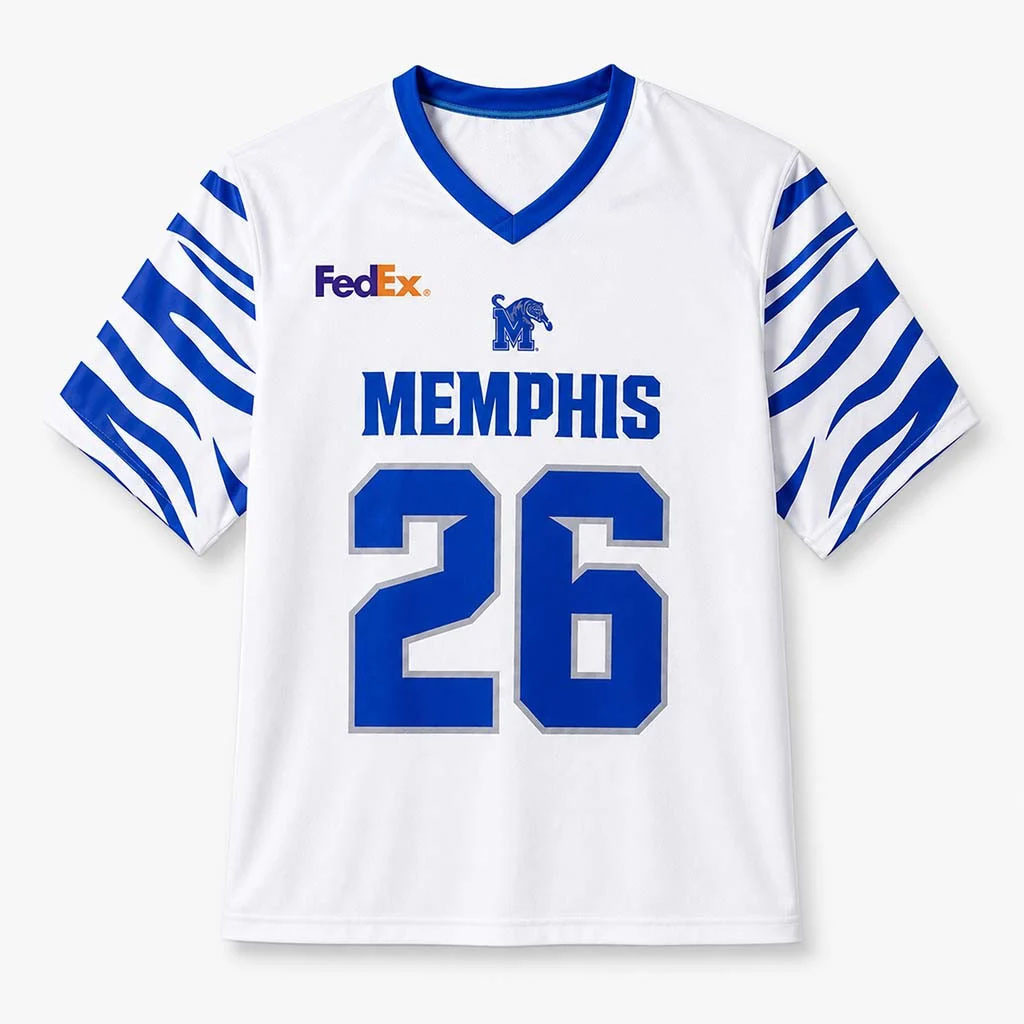 Memphis Tigers Fedex Football Jersey Memphis Tigers Merch Football Fan Gift Ideas