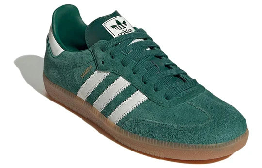 Men's Adidas Samba Collegiate Green Gum Shoes - Image 3