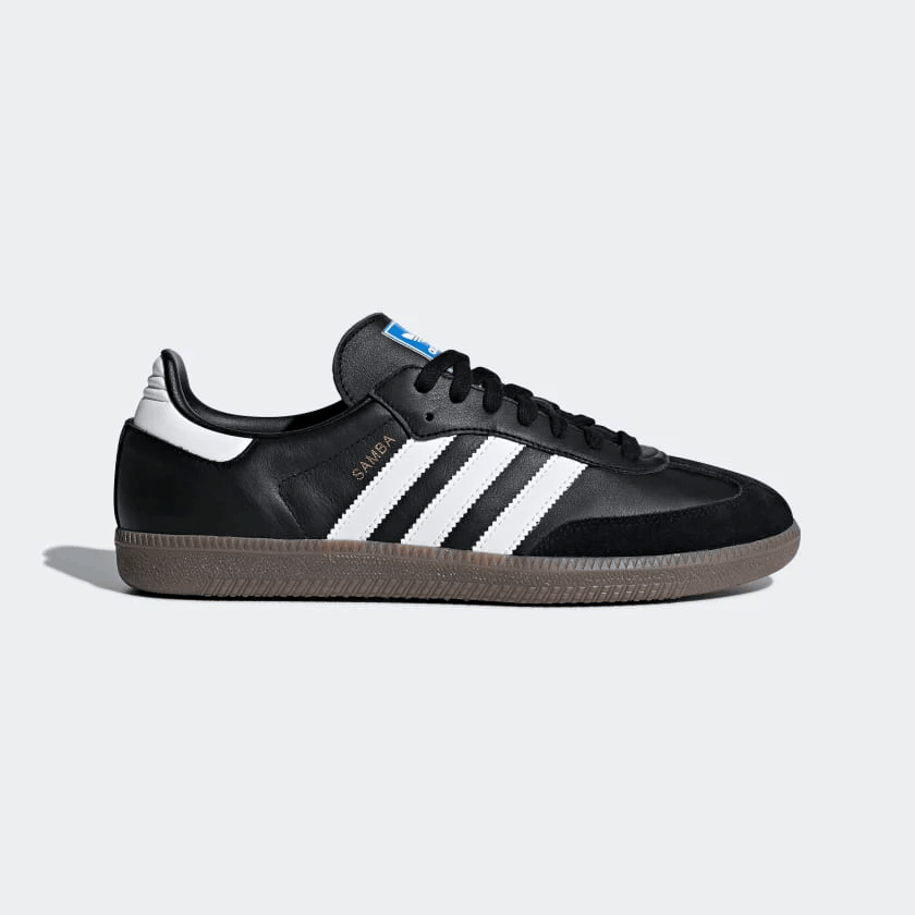 Men's Adidas Samba OG Black White Shoes - Image 2